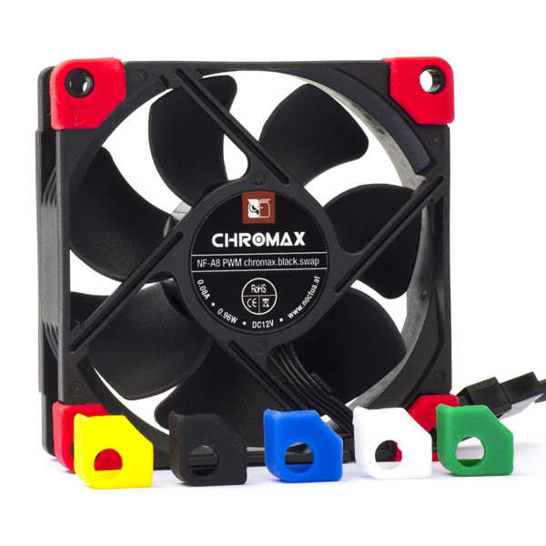 Amazon.com: Noctua NF-A8 PWM chromax.Black.swap, Premium
